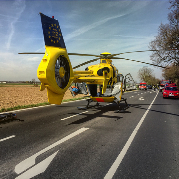 Primäreinsatz der ADAC Luftrettung