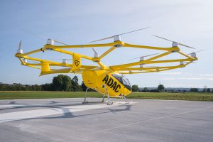 Der Velocity der ADAC Luftrettung beim ersten Flug